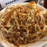 極中華蕎麦 ひろた - BP＆一味！★極まぜそばセット中（海老味・1300円税込）とろーり味玉（150円税込）★
