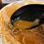 極中華蕎麦 ひろた - ★極まぜそばセット中（海老味・1300円税込）とろーり味玉（150円税込）★