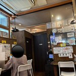 極中華蕎麦 ひろた - 本日の座席より