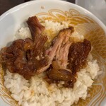 極中華蕎麦 ひろた - ★極まぜそばセット中（海老味・1300円税込）とろーり味玉（150円税込）★