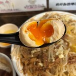 極中華蕎麦 ひろた - ★極まぜそばセット中（海老味・1300円税込）とろーり味玉（150円税込）★