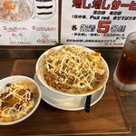 極中華蕎麦 ひろた - ★極まぜそばセット中（海老味・1300円税込）とろーり味玉（150円税込）★