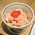 雨後晴 - 甘味3種盛合せ(のうちの一品、金時人参のアイス)　700円