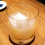 雨後晴 - 桃酒 鳳凰美田 完熟もも　500円　もう果実！って感じです。果肉汁。