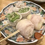 野菜巻き串 薄田商店 - 