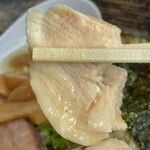 濃厚鶏ソバ 麺 ザ クロ - 鶏チャーシューリフト