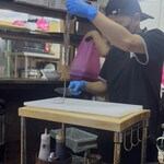 韓国料理ポチャ クァンジャン市場 - 生命を・・・頂く・・・