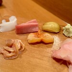 香取鮨 - 刺身で