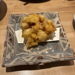 わしょく宝来 - あんのう芋と足赤えびかきあげ