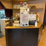 濃厚鶏ソバ 麺 ザ クロ - 店内