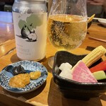 鶏と魚と炭火焼き 燈 - 