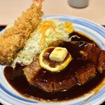 こだわりとんかつ かつき亭 - 分厚いお肉よ