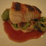 オーベルジュ・ド・リル トーキョー - 鱸のポアレと鰻のカラメリゼ