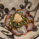 蕎麦の実 - 赤なまこ酢