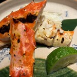 銀座 たらば蟹 懐石 うら汐 - 