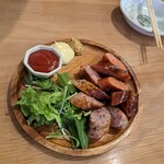 たき火炉端 雨やどり - 