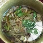 蕎麦六 - しゃもせいろ つけ汁