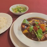 懐花亭 - 阿波黒牛ビーフシチューランチ