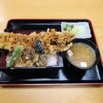 福寿庵 - 活〆穴子天丼