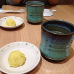 Kanazawa Tamazushi - ランチにつく、金糸お饅頭