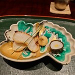 奈良 而今 - マナガツオ　クワイもどき