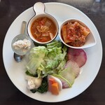 高崎 芸術野菜とイタリアンピッツァ マーロ - 前菜の盛り合わせ