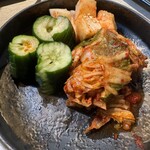 おやじのおとうと - キムチ盛り合わせ