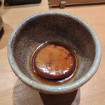 鮓 ふじなが - あん肝の時雨煮