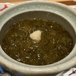 鮨 こん藤 - もずくぽん酢