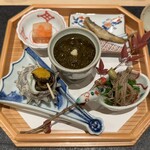 鮨 こん藤 - つまみ八寸