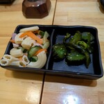 個室居酒屋 大宮の舞 - お新香からスタートして…