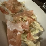 ラファミリア - 生ハム蕗の薹フリット