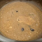 土びん - あんこう鍋途中②