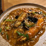 マニアック中華とうまい酒 まるはち - 白姫蝦 四川式発酵唐辛子入りエビチリ