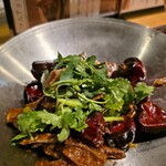 マニアック中華とうまい酒 まるはち - ラムスペアリブ 汁なし火鍋