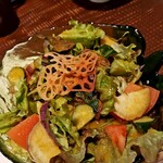 酒と食遊人 みなと - 加賀野菜サラダ