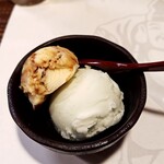 酒と食遊人 みなと - 締めのジェラート