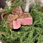 レストラン ル・ボワ(登大路ホテル) - 黒毛和牛フィレ肉の炭火焼き