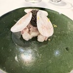 レストラン ル・ボワ(登大路ホテル) - 寒ブリと蕪のタルタルキャビア添え