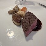 レストラン ル・ボワ(登大路ホテル) - 黒毛和牛フィレ肉の炭火焼き　ロッシーニ