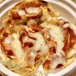 餃子とスパークリング バブルス