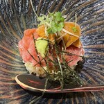 銀座 くらはし - ウニマグロ寿司