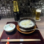 銀座 くらはし - 自然薯のスープ