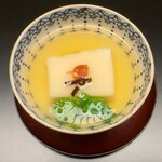 徳ㇵ本也 - 蕪豆腐　塩昆布　梅