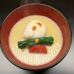 徳ㇵ本也 - 伊勢海老出汁の白味噌雑煮