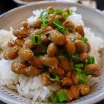 つきのほたる - 納豆かけごはん