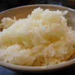 つきのほたる - 旅館自家製の米を炊いた白飯