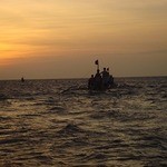 amanpulo - 漁船は夕釣