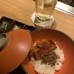 すすきの焼肉きらく - 〆のお食事　うなぎとしぐれ煮
