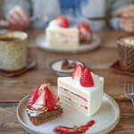 ミネロワ - 料理写真:２０２6年１月再訪：古都華のタルト ＆ 古都華のショートケーキ☆